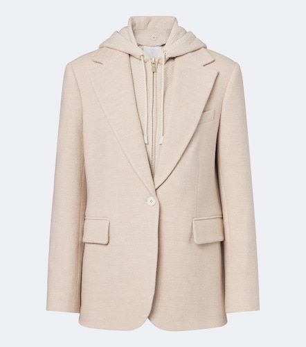 Eleventy Layered wool blazer - Eleventy - Modalova