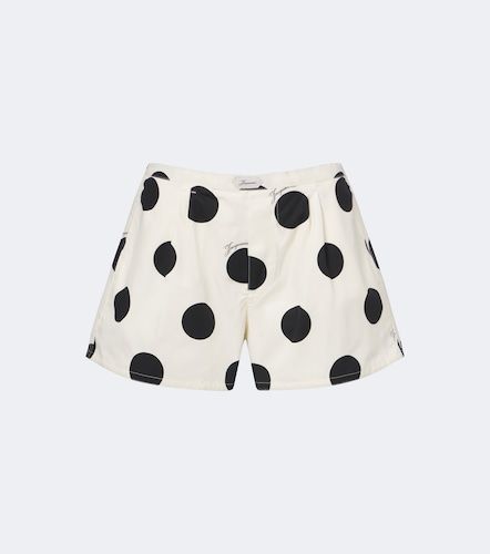 Amelo polka-dot cotton shorts - Jacquemus - Modalova