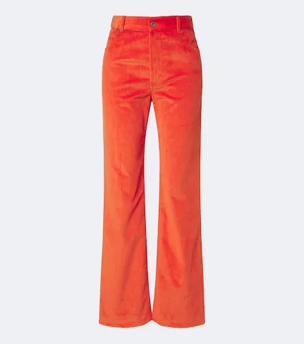 Pantalones rectos de pana de algodón - Loewe - Modalova
