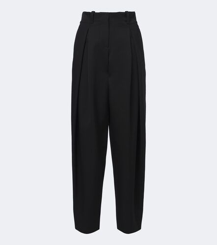Pantalones anchos de lana plisados - Givenchy - Modalova
