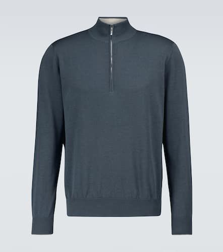 Mezzocollo cotton and silk sweater - Loro Piana - Modalova