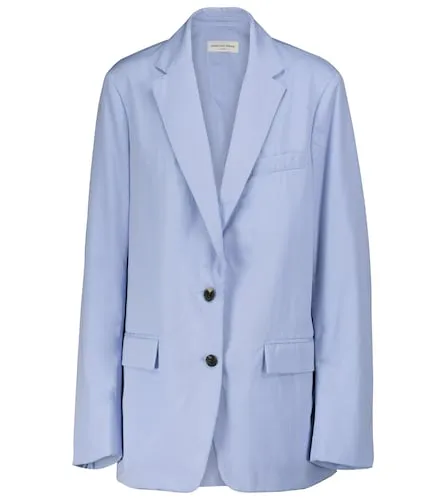 Blazer de popelín de algodón - Dries Van Noten - Modalova