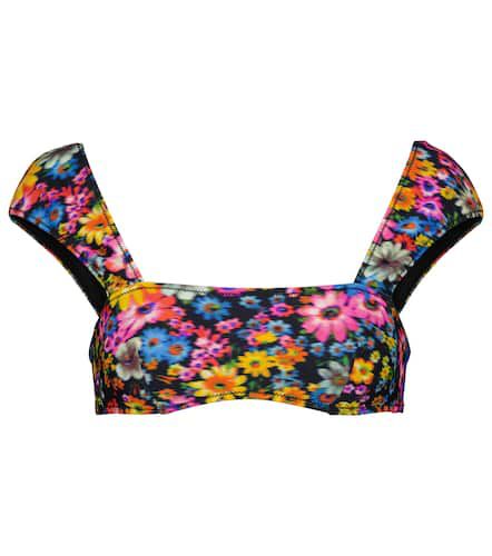 Top bikini con stampa floreale - Stella McCartney - Modalova