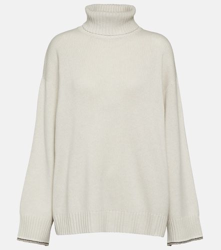 Rollkragenpullover aus Wolle, Cashmere und Seide - Brunello Cucinelli - Modalova