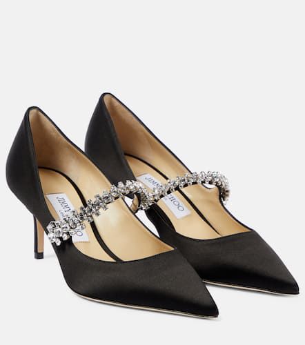 Bing 65 embellished satin pumps - Jimmy Choo - Modalova