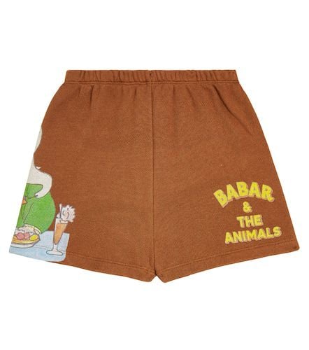 Clam printed cotton shorts - The Animals Observatory - Modalova