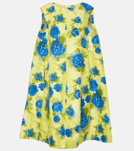 Floral-print cotton midi dress - Marni - Modalova