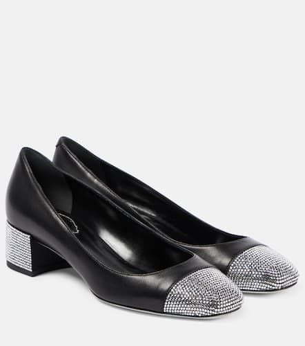 Kristen embellished leather pumps - Rene Caovilla - Modalova