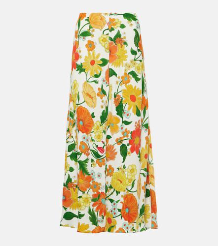 Floral cady maxi skirt - Stella McCartney - Modalova