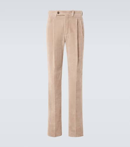 Cotton corduroy straight pants - Slowear - Modalova