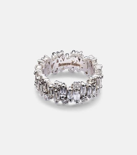 Shimmer Audrey 18kt white gold ring - Suzanne Kalan - Modalova