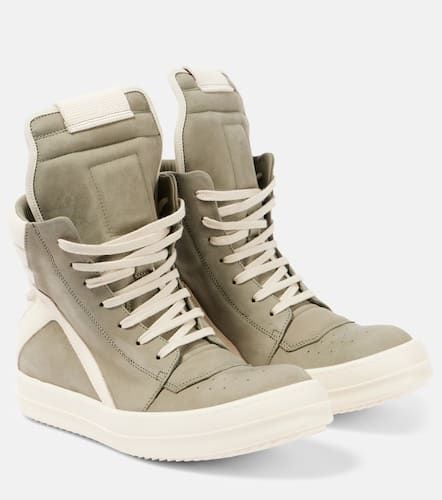 Geobasket leather sneaker - Rick Owens - Modalova