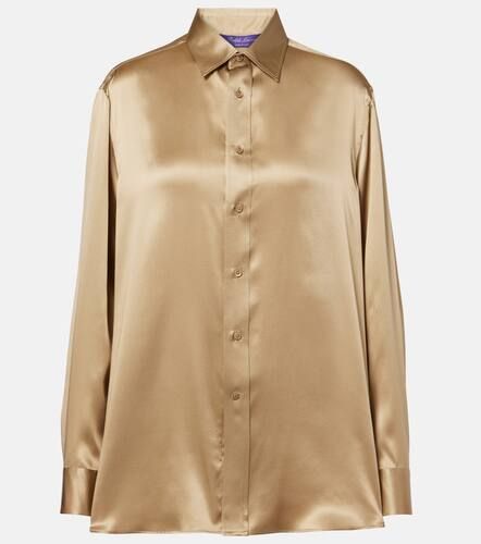 Adrien silk charmeuse shirt - Ralph Lauren Collection - Modalova