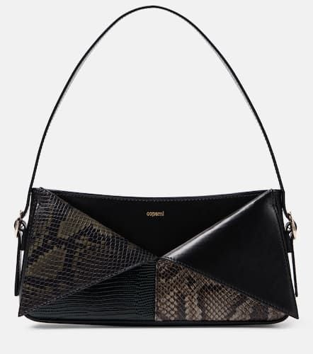 Belt snake-effect leather shoulder bag - Coperni - Modalova