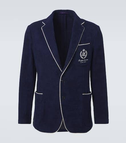 Regatta cotton terry blazer - Ralph Lauren Purple Label - Modalova