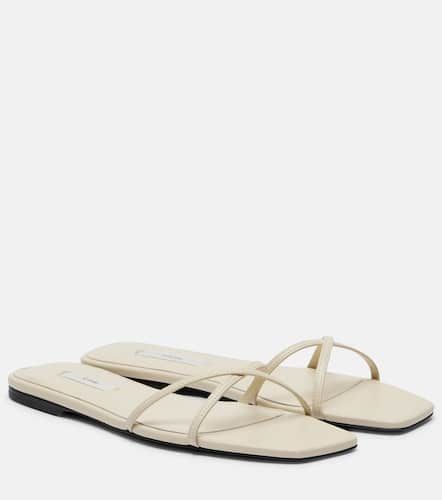 Toteme Leather slides - Toteme - Modalova