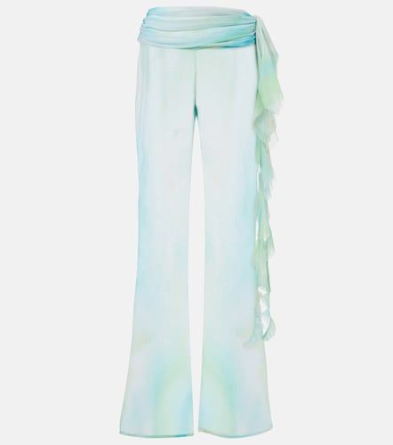 Shawn ruffled sheer flared pants - Bananhot - Modalova