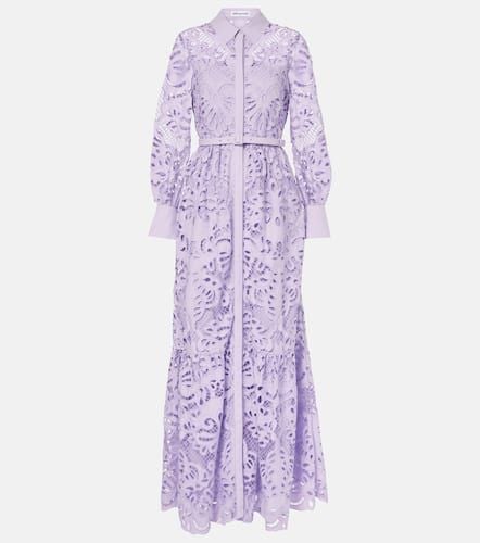 Cotton lace maxi dress - Self-Portrait - Modalova