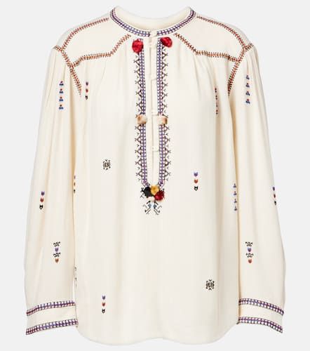 Pelson embroidered blouse - Marant Etoile - Modalova