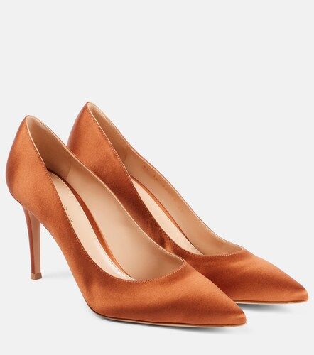 Salones Gianvito 85 de satén - Gianvito Rossi - Modalova