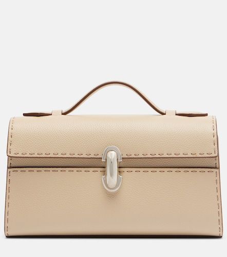 Symmetry leather top-handle bag - Savette - Modalova