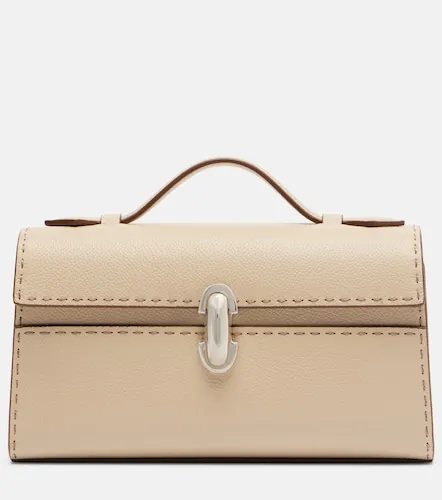 Symmetry leather top-handle bag - Savette - Modalova