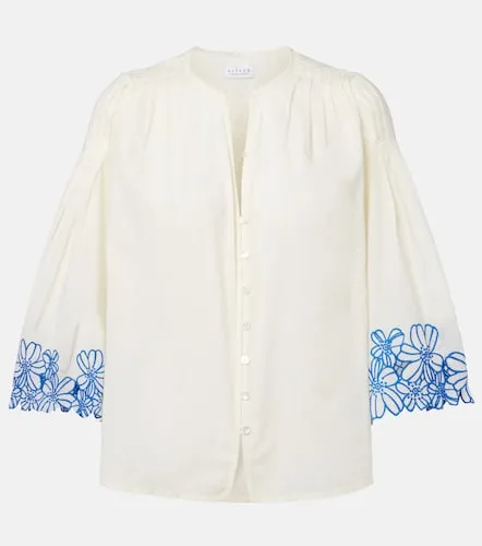 Blake embroidered cotton blouse - Velvet - Modalova