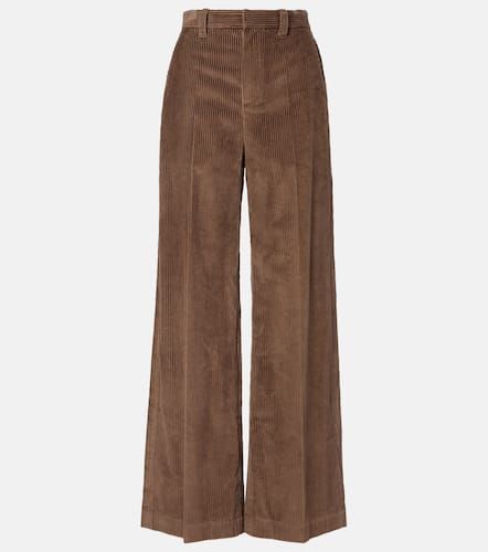 Monili cotton corduroy wide-leg pants - Brunello Cucinelli - Modalova