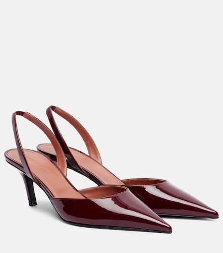 Slingback-Pumps Sofia 60 aus Lackleder - Amina Muaddi - Modalova
