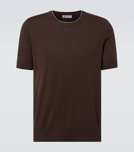 T-Shirt aus Baumwolle - Brunello Cucinelli - Modalova