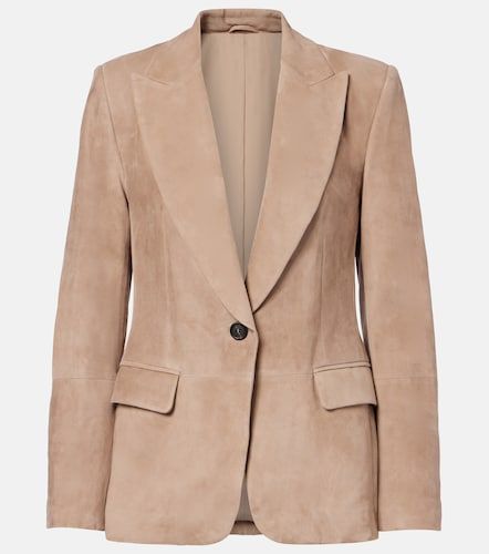 Brunello Cucinelli Suede blazer - Brunello Cucinelli - Modalova