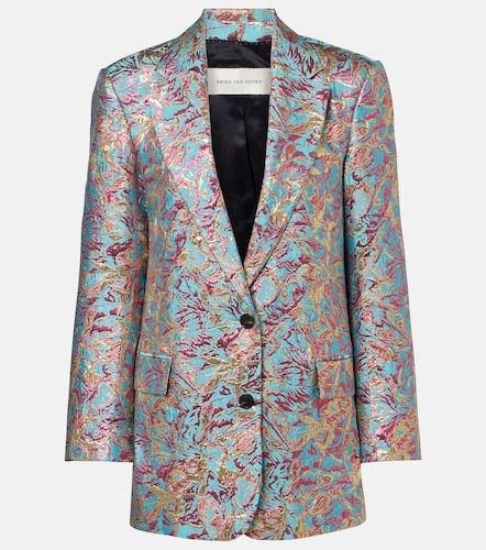 Basti jacquard jacket - Dries Van Noten - Modalova