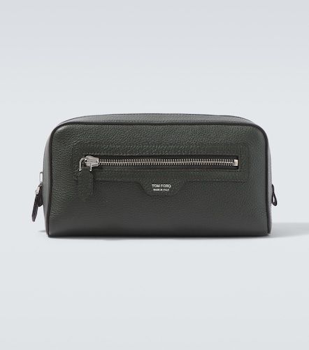 Tom Ford Leather toiletry bag - Tom Ford - Modalova