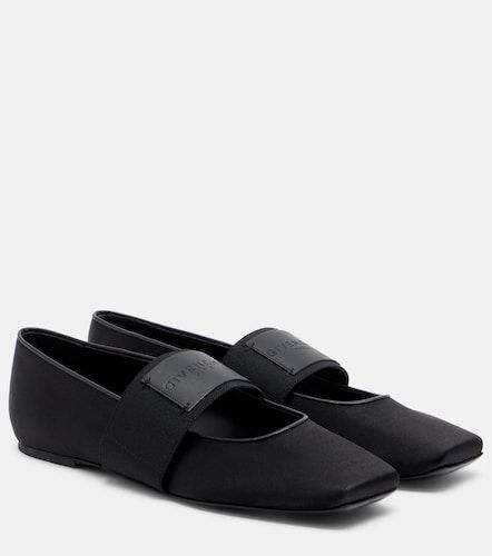 Sliced Square satin ballet flats - Givenchy - Modalova