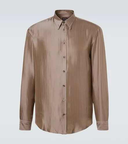 Giorgio Armani Camisa de satén - Giorgio Armani - Modalova