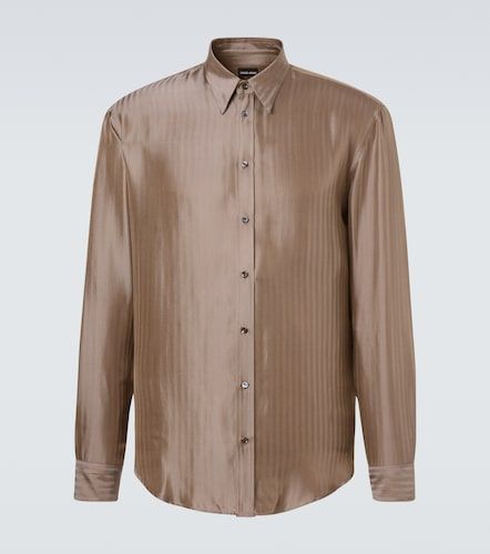 Giorgio Armani Camisa de satén - Giorgio Armani - Modalova