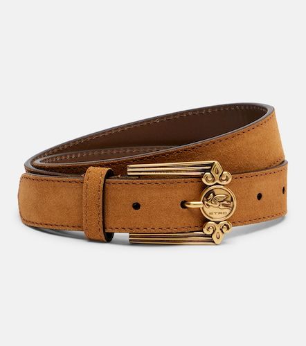Etro Cinturón Pegaso de ante - Etro - Modalova