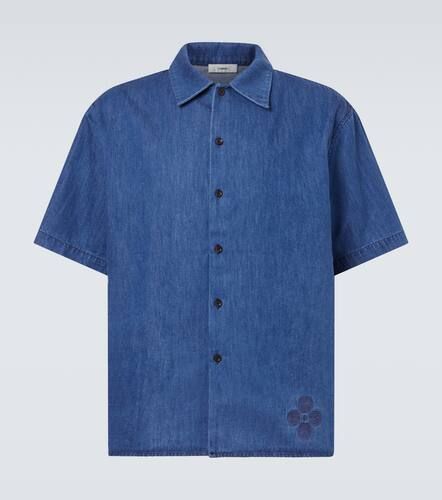 Camisa bowling oversized de denim - Commas - Modalova