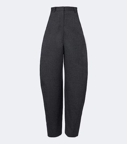Balenciaga Wool barrel-leg pants - Balenciaga - Modalova