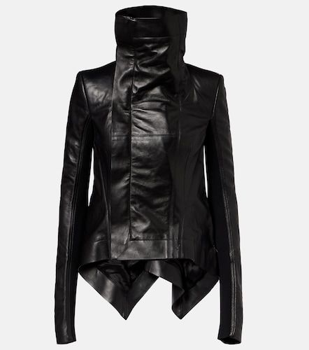 Naska leather biker jacket - Rick Owens - Modalova