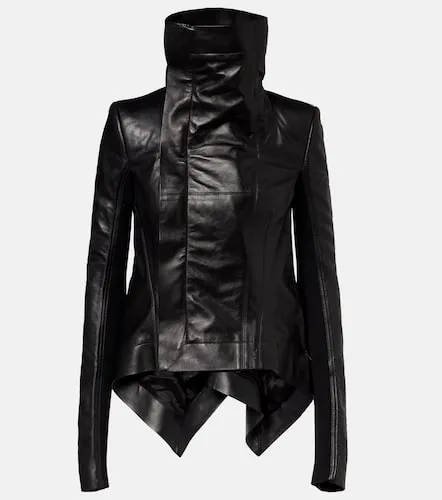 Naska leather biker jacket - Rick Owens - Modalova
