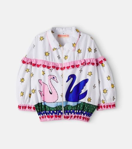 Fábula Chaqueta blouson de algodón estampada - Fabula - Modalova