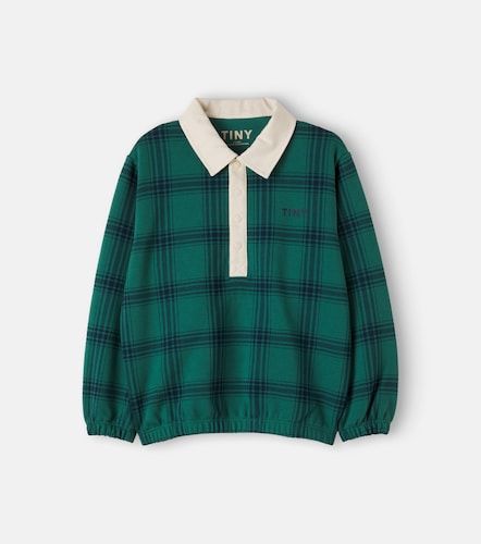 Sudadera de jersey de algodón a cuadros - Tinycottons - Modalova