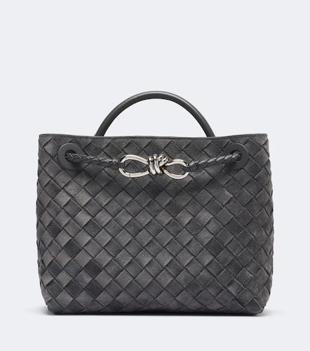 Andiamo Small suede top-handle bag - Bottega Veneta - Modalova