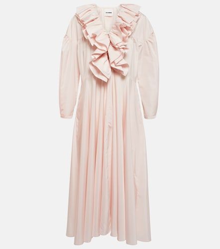 Jil Sander Abito midi con volant - Jil Sander - Modalova