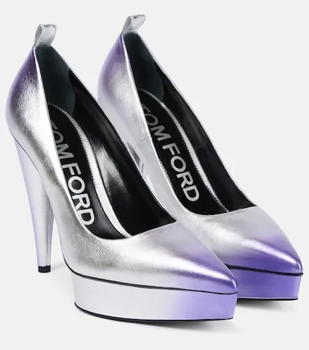 Tom Ford Salones de piel metalizada - Tom Ford - Modalova