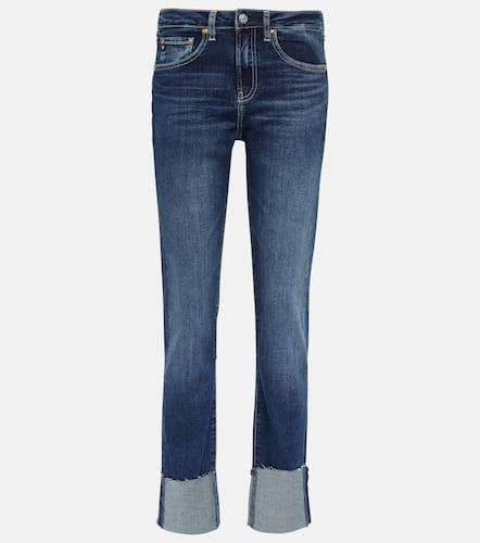 Girlfriend mid-rise slim jeans - AG Jeans - Modalova