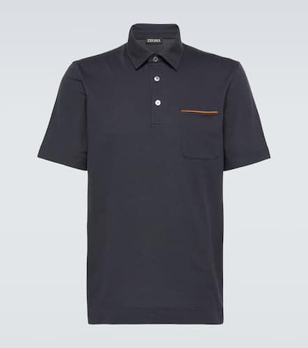 Zegna Cotton piquÃ© polo shirt - Zegna - Modalova