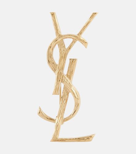 Saint Laurent Monogram brooch - Saint Laurent - Modalova