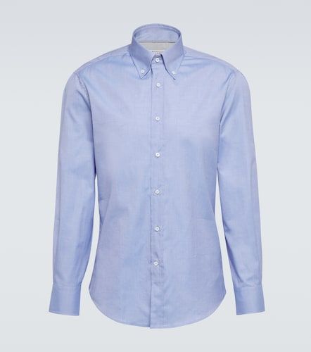 Camicia in cotone - Brunello Cucinelli - Modalova